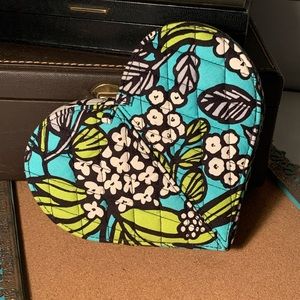 Vera Bradley Heart Jewelry Case Box